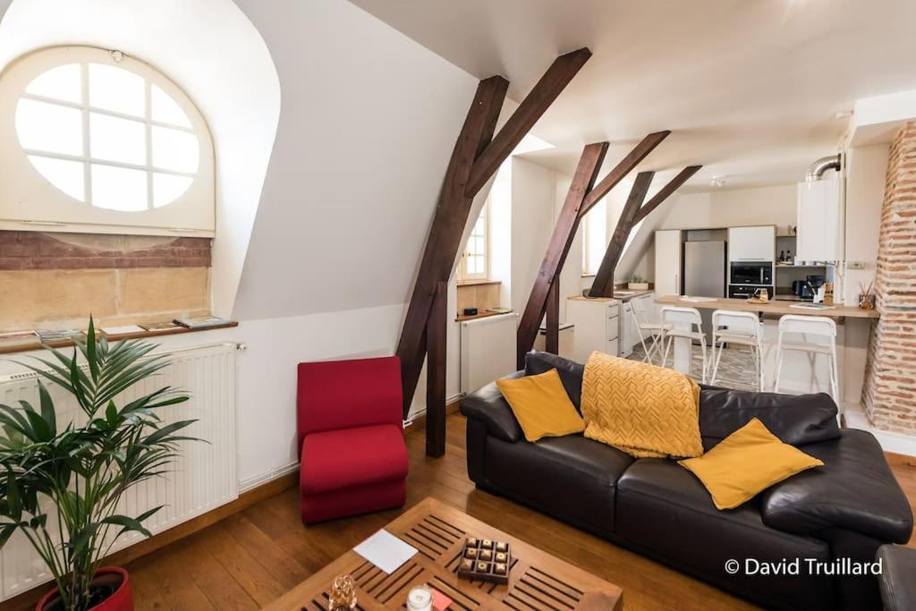 Mana - Maui - Grand Loft En Duplex Avec Vue Sur Place Ducale Parking Inclus Apartment Charleville-Mézières